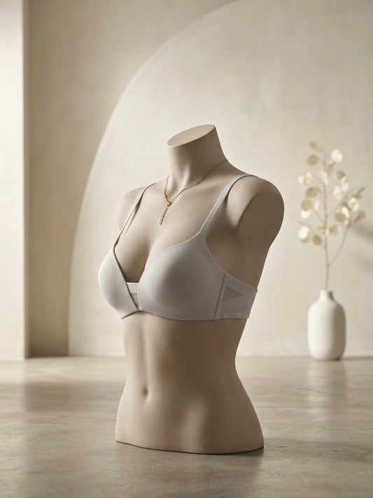 reggiseno A triangolo microfibra