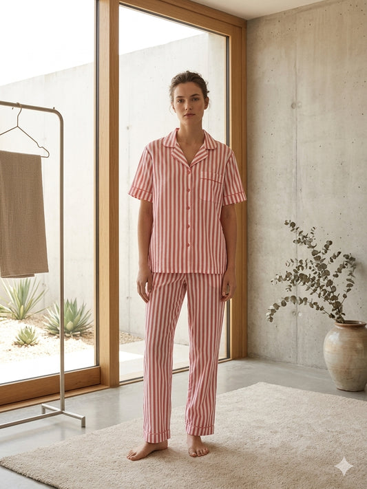 PIGIAMA DONNA Mezza manica pantalone pinochietto