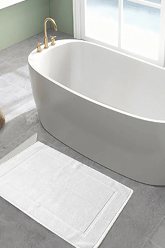 Tappeto da bagno Hotel 100% Puro Cotone - Tappeto bagno - Farfalla rossa