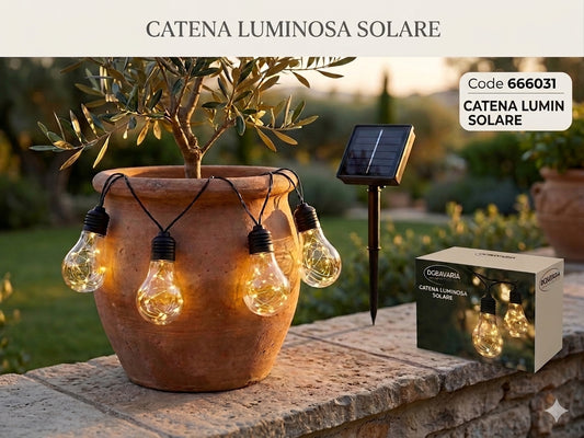 Catena luminosa solare