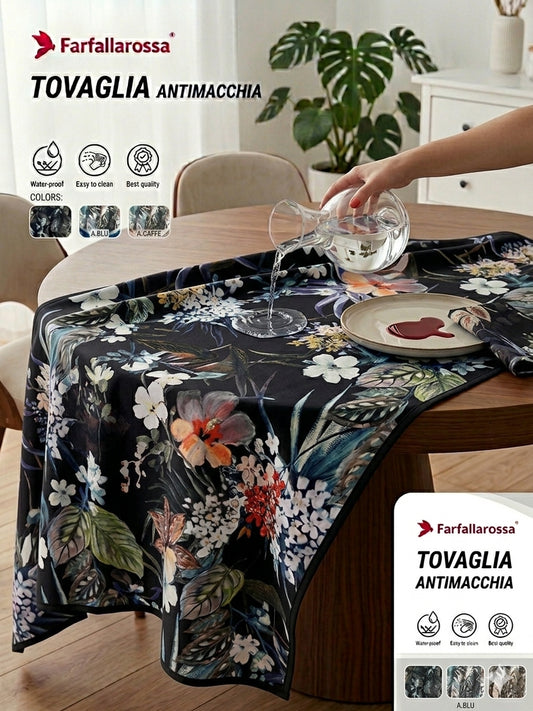 tovaglia antimacchia a stampa Poliestere