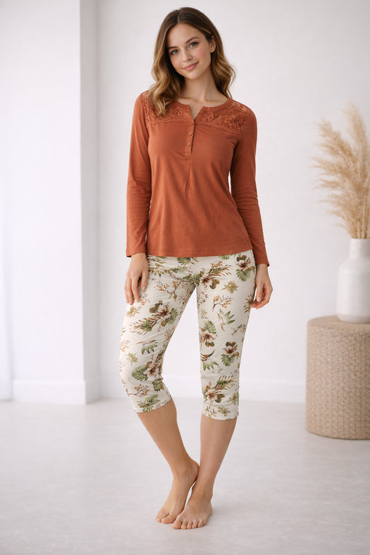 Y1749 Pigiama donna - PIGIAMA DONNA - CARESS