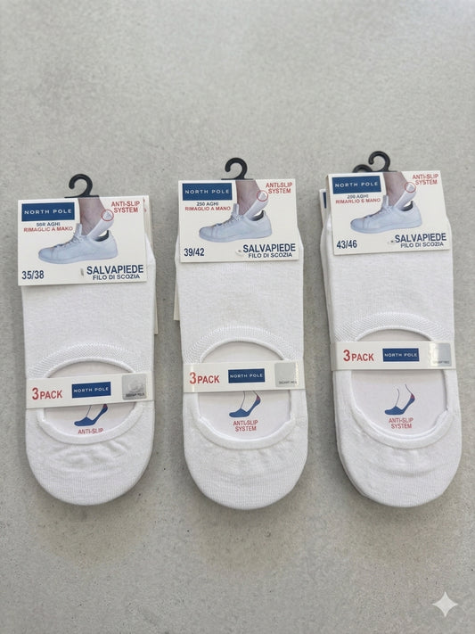 calzini salvapiede Filo di scozia elasticizzato