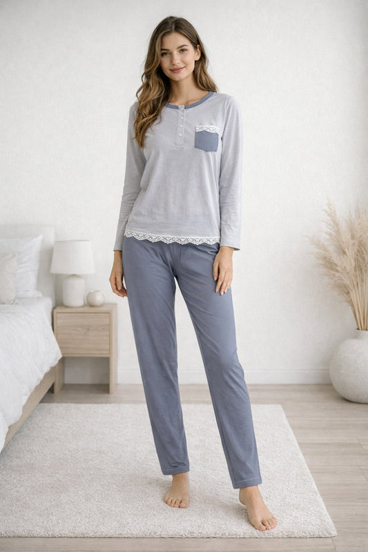 Y1750 Pigiama donna - PIGIAMA DONNA - CARESS