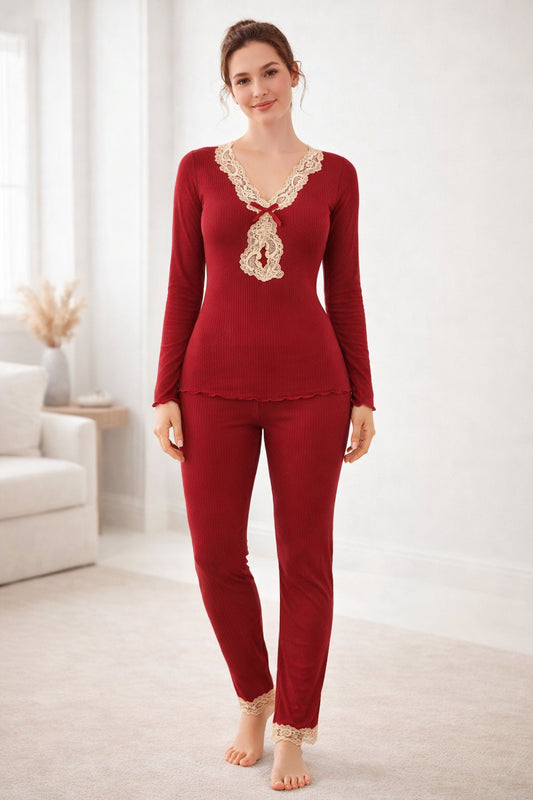 Y6078 Pigiama Donna - PIGIAMA DONNA - CARESS