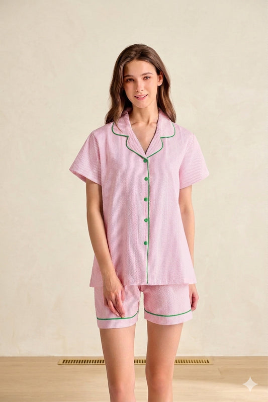 PIGIAMA DONNA Mezza manica pantaloncino corto