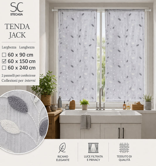 Tenda Jack - tendina da vetro - SC