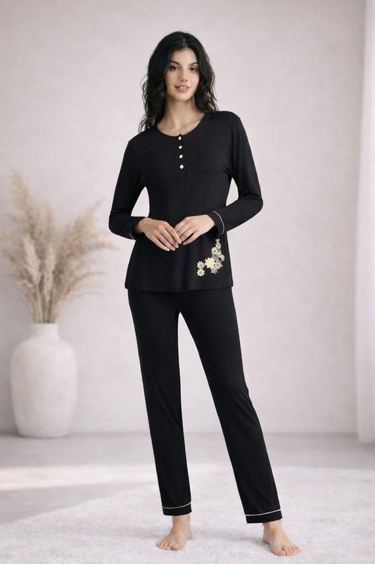 Y1663 Pigiama donna - PIGIAMA DONNA - CARESS