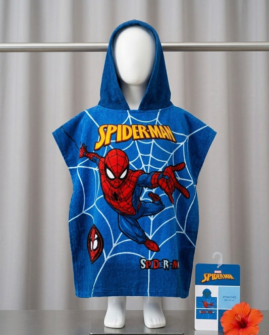 Poncho bimbo/a Disney Spidermen