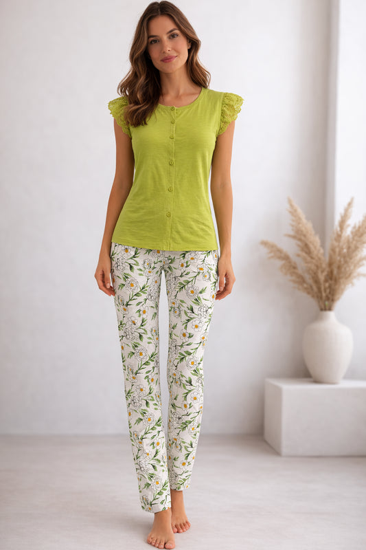Y1658 Pigiama donna - PIGIAMA DONNA - CARESS