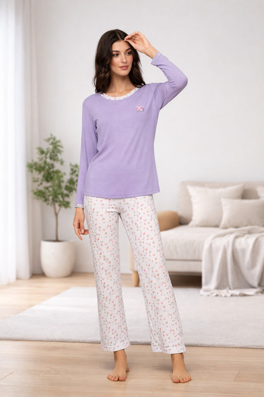 Y1664 PIGIAMA DONNA - PIGIAMA DONNA - CARESS